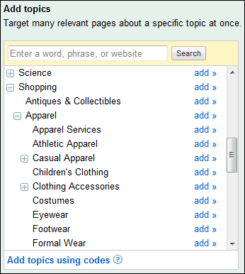Google AdWords Topic Targeting: What Is AdWords Topic Targeting & When Should You Use It?