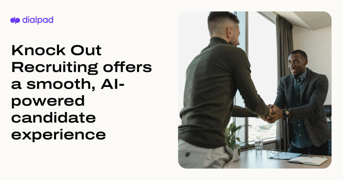 Knock Out Recruiting offers a smooth, AI-powered candidate experience