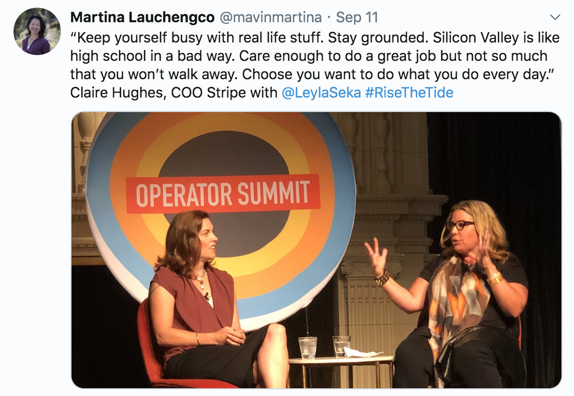 "Don't listen to the Silicon Valley archetypes," and other priceless advice I heard at the Operator Summit