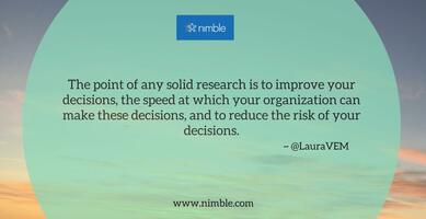 Measuring the Value of Market and Customer Intelligence | Nimble Blog