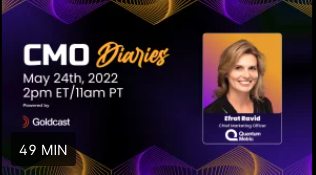 Meet Efrat Ravid from Quantum Metric | CMO Diaries by Goldcast