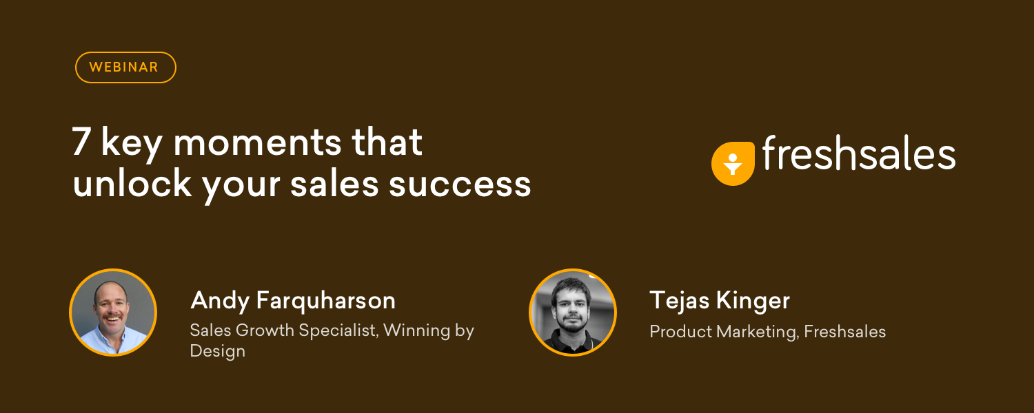 7 key moments that unlock your sales success!