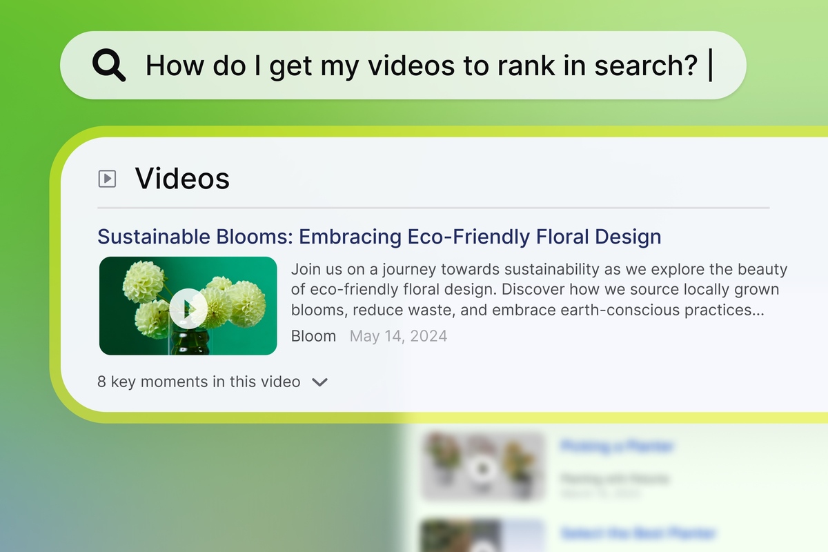Get Your Videos to Rank In Search Results With Video SEO