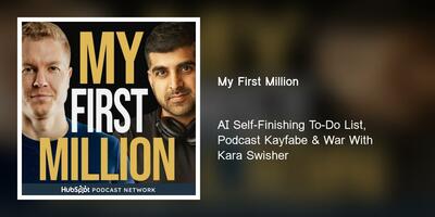 AI Self-Finishing To-Do List, Podcast Kayfabe & War With Kara Swisher