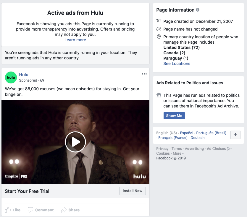 Facebook Ad Transparency Tool: Competitive Research Pros & Cons