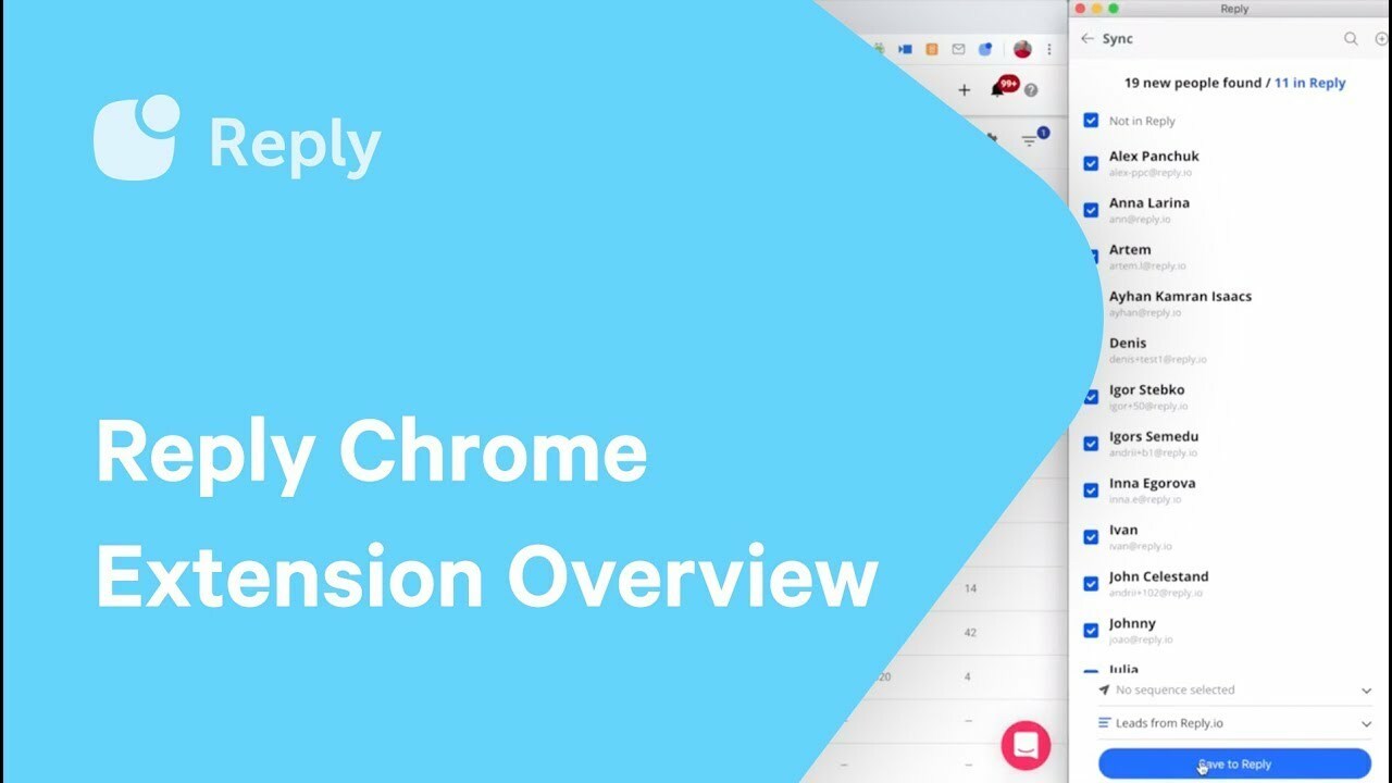 Find emails on LinkedIn (for FREE) - Reply Chrome extension - LinkedIn lead generation