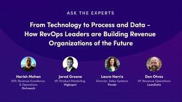 From Technology to Process and Data - How RevOps Leaders are Building Revenue Organizations of the Future - LeanData