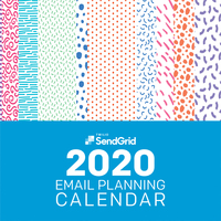 2020 Email Planning Calendar | SendGrid