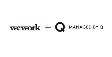 Managed by Q and WeWork Building Beautiful Workplaces Together