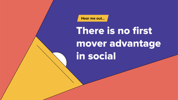 Hear me out... Social isn't about innovation. It's about who can do it best