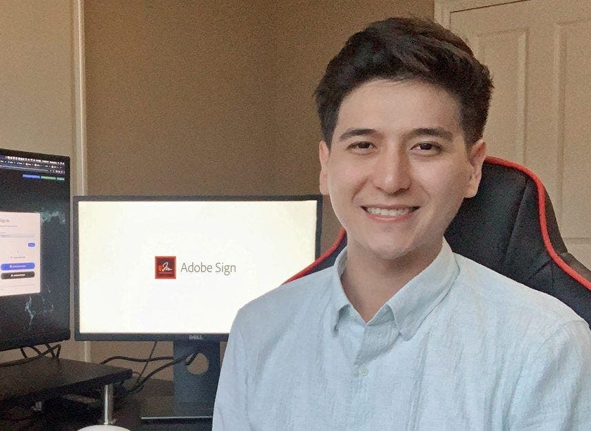 How Computer Scientist Intern, Hai jung Hsu, is Transforming Adobe Sign Straight from Home