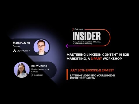 Layering Video into Your LinkedIn Content Strategy