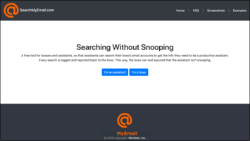 Announcing our new email productivity tool, SearchMyEmail.com