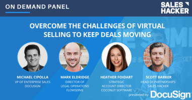 Overcome the Challenges of Virtual Selling to Keep Deals Moving