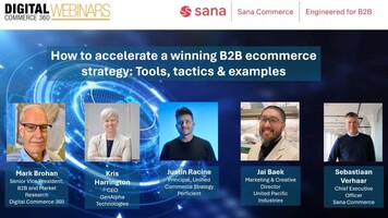 How to accelerate a winning B2B ecommerce strategy: Tools, tactics & examples