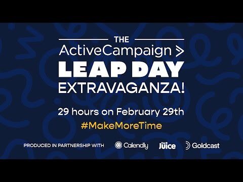 The ActiveCampaign Leap Day Extravaganza | Register now and save time!