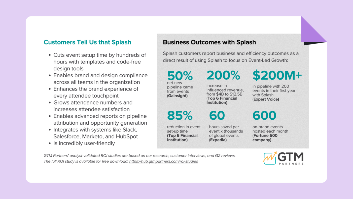 How Marketers Drive Event-Led Growth with Splash