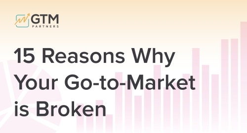 15 REASONS Why your Go-To-Market is broken