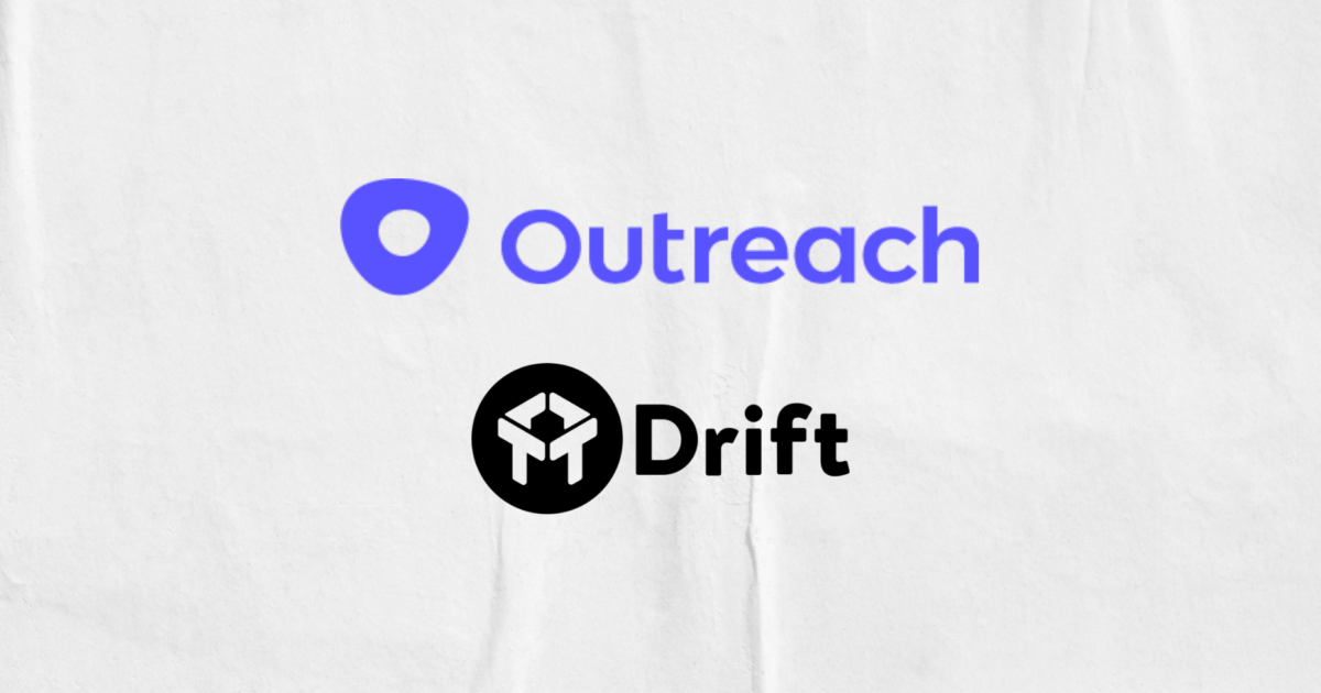 The Outreach + Drift Integration Is Now LIVE!