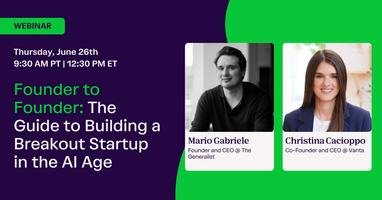 Founder to Founder: The Guide to Building a Breakout Startup in the AI Age