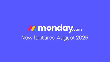 monday.com new features | August 2025