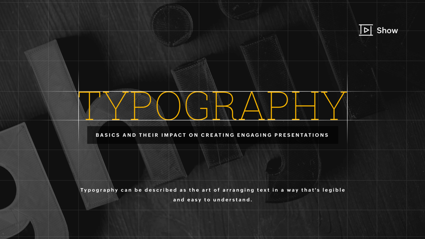 Typography basics and their impact on creating engaging presentations