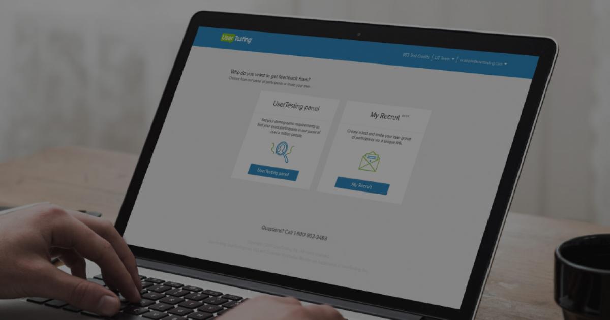 New UserTesting Feature: My Recruit | UserTesting Blog