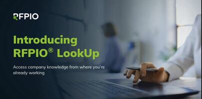Do Your Best Work with RFPIO® LookUp