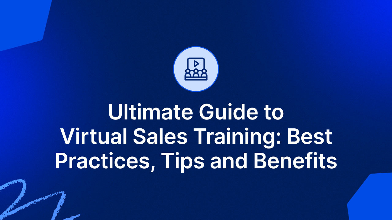 How to Make Virtual Sales Training A Sucess for Your Enterprise