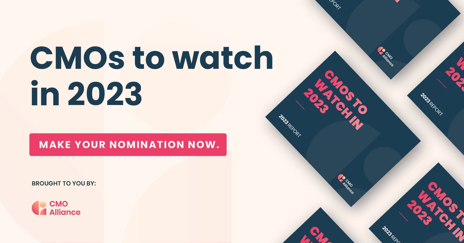 Nominate the CMOs to watch in 2023