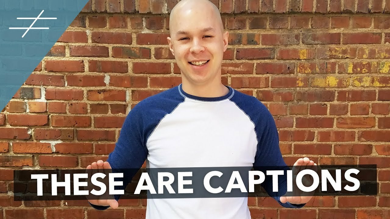 How to Caption Your Videos –and Why It's Important