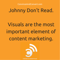 Why visuals are the most important element of content marketing