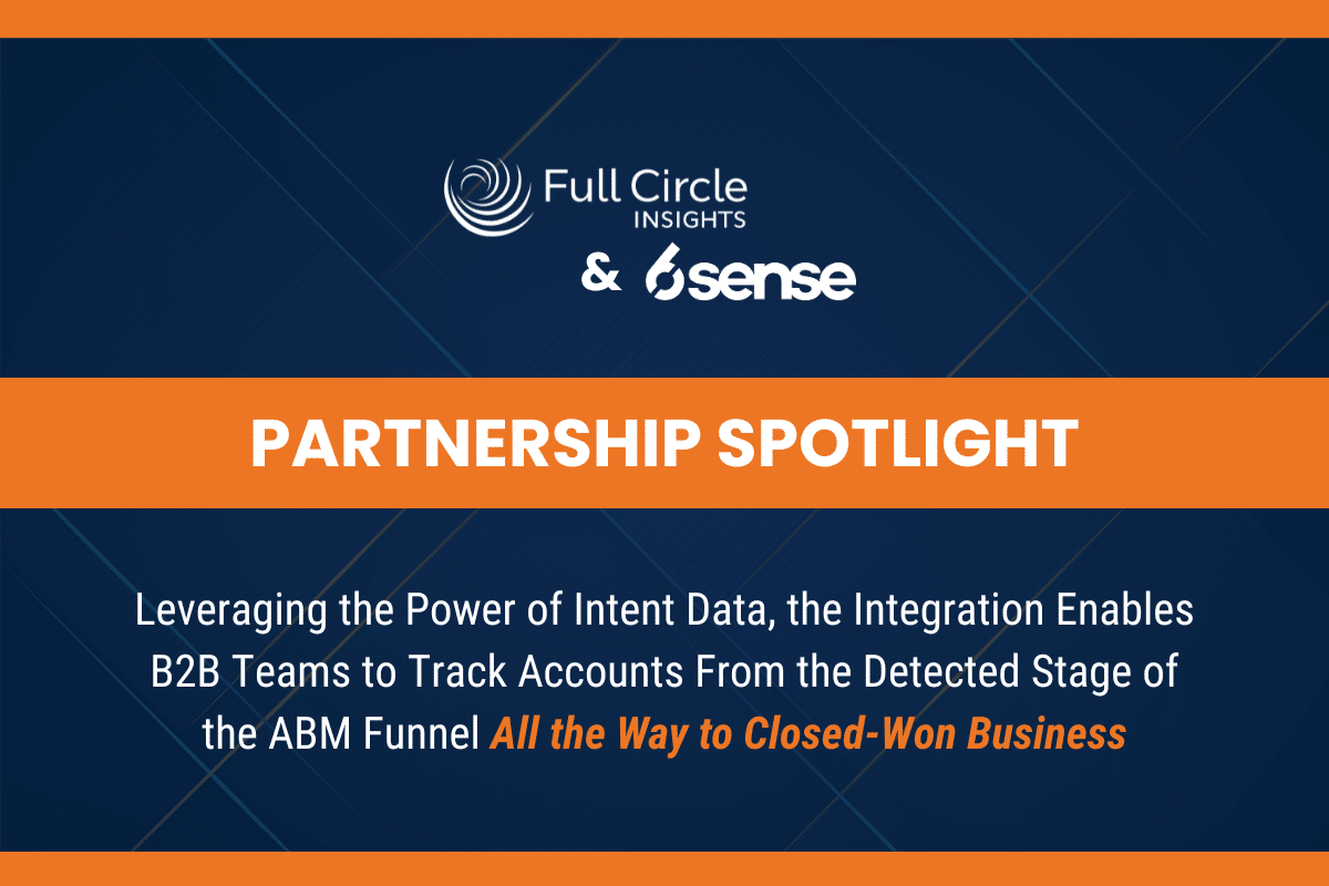 Partnership Spotlight: Full Circle's Latest Partnership Leverages 6sense Intent Data to Prove Marketing ROI