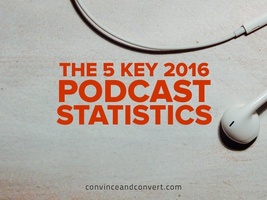 The 5 Key 2016 Podcast Statistics