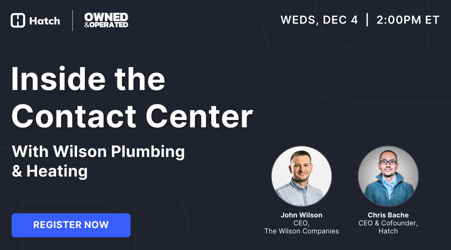 Inside the Contact Center with Wilson Plumbing & Heating [Webinar Recap]
