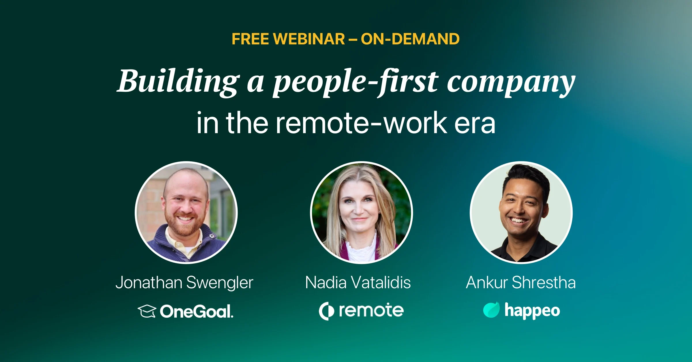 Building a people-first company in the remote-work era