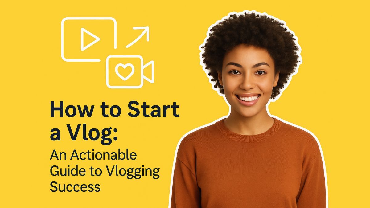 How to Start a Vlog: An Actionable Guide to Vlogging Success