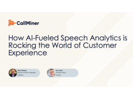 How AI-Fueled Speech Analytics is Rocking the World of Customer Experience Featuring Forrester Research