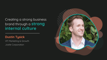Creating a strong business brand through a strong internal culture