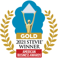 We Won a Gold Stevie Award!