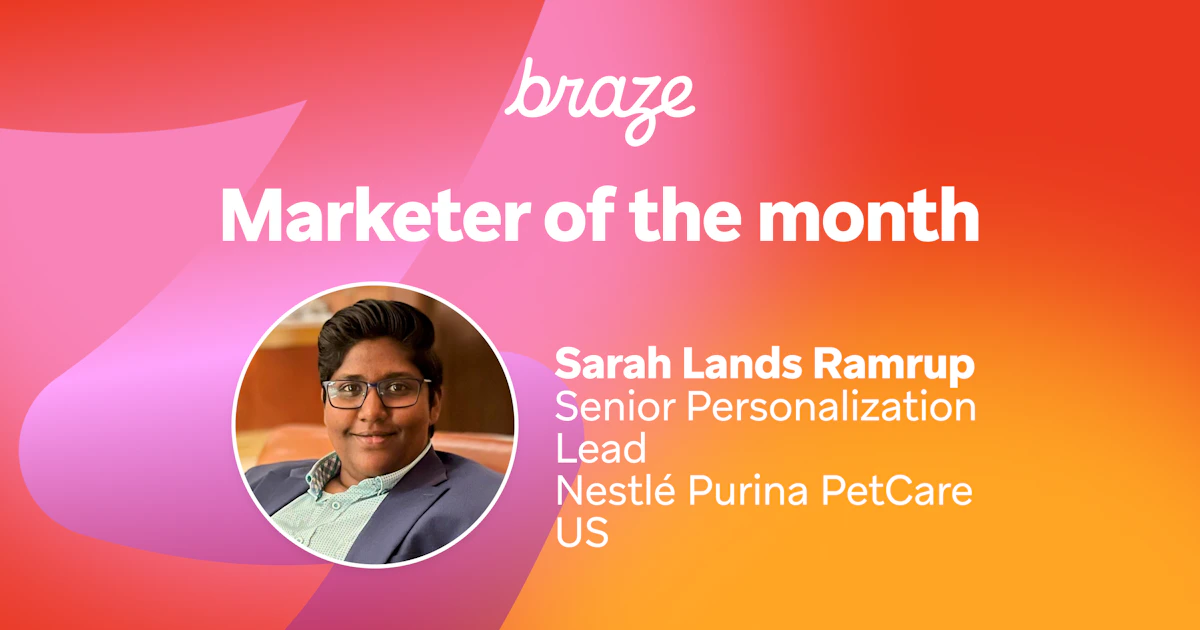 April 2024 Bonfire Marketer of the Month: Nestlé Purina PetCare US's Sarah Lands Ramrup