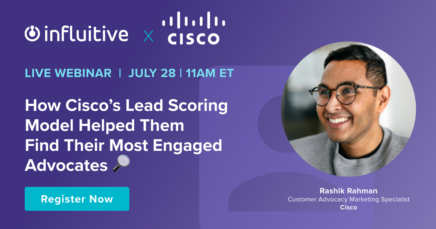 How Cisco's Lead Scoring Model Helped Them Find Their Most Engaged Advocates