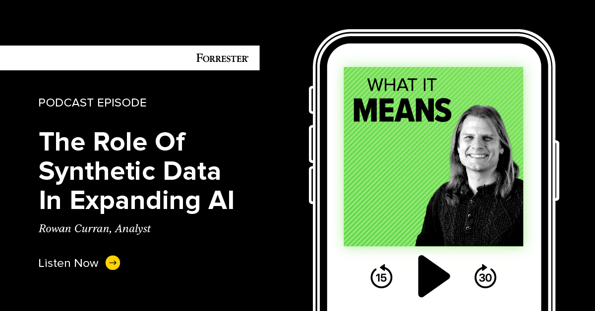 The Role Of Synthetic Data In Expanding AI
