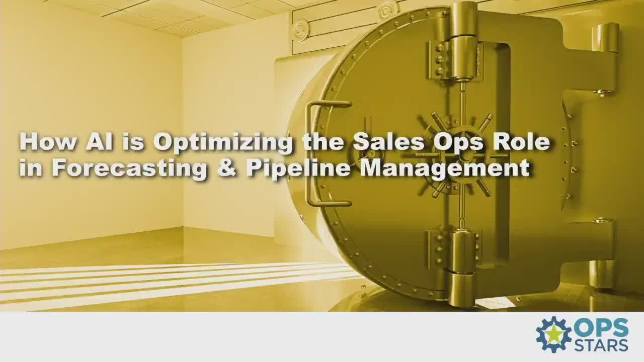 How AI is Optimizing the Sales Ops Role in Forecasting and Pipeline Management