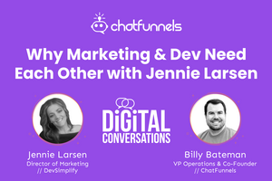 Why Marketing & Dev need each other with Jennie Larsen