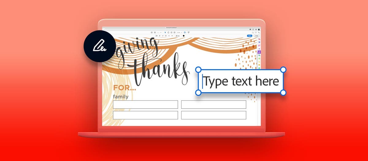 Stay connected this holiday season with Adobe Acrobat