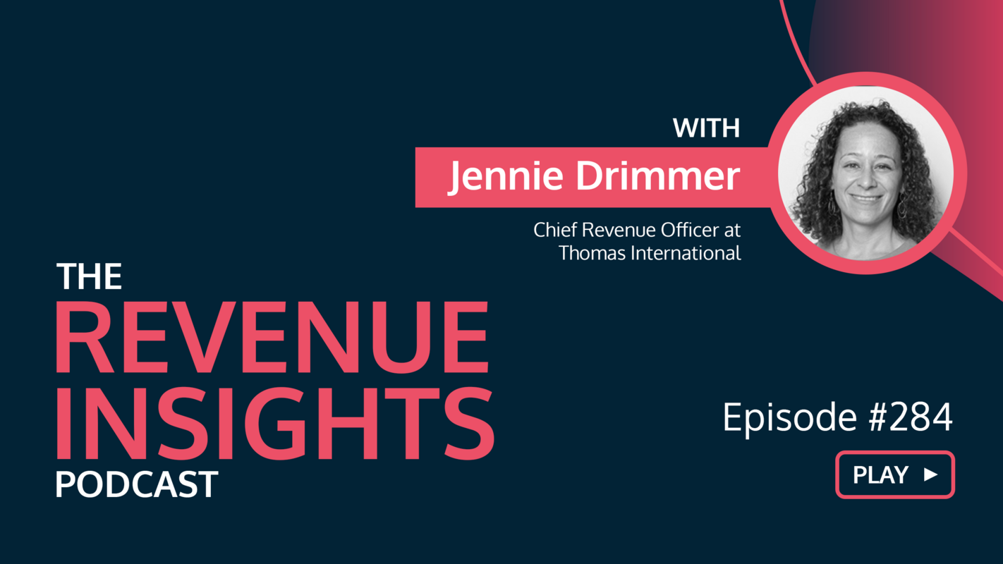 Crafting an Effective Sales Kickoff with Jennie Drimmer, CRO of Thomas International