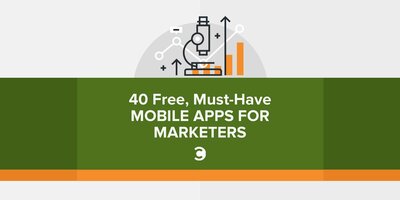 40+ Free, Must-Have Mobile Apps for Marketers