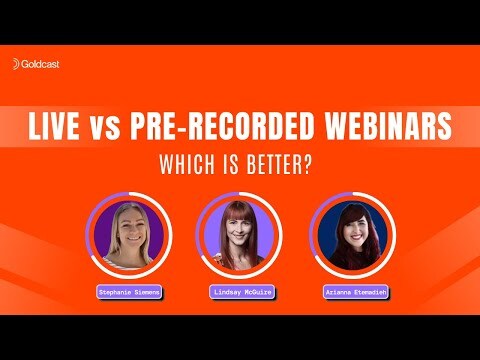Live vs Pre-Recorded Webinars: Which is Better for You? (Pros & Cons)