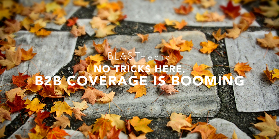 No Tricks Here, B2B Tech Coverage is Booming
